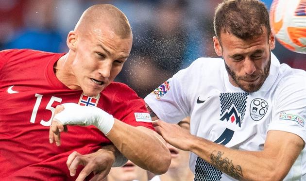 Словенія - Норвегія, facebook.com/fotballandslaget