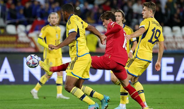 Сербія — Швеція, getty images