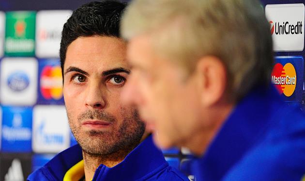 Мікель Артета та Арсен Венгер, getty images