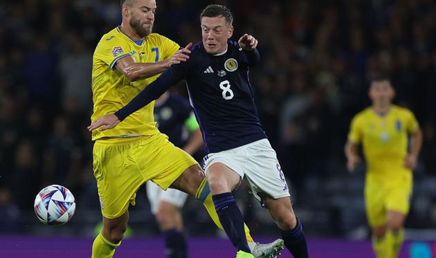 Україна - Шотландія. Getty Images