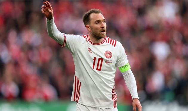 Крістіан Еріксен, getty images