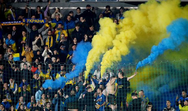 Фанати збірної України, getty images