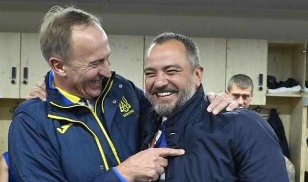 Олександр Петраков і Андрій Павелко, фото УАФ