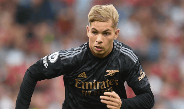 Еміль Сміт-Роу, офіційний сайт Арсенала