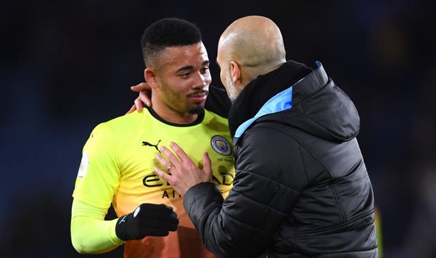 Жезус та Гвардіола, Getty Images