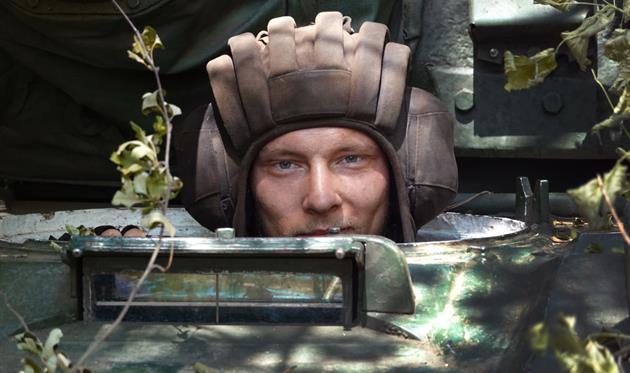 Український танкіст, фото getty images