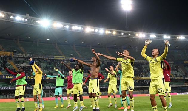 Удінезе святкує перемогу, Getty Images