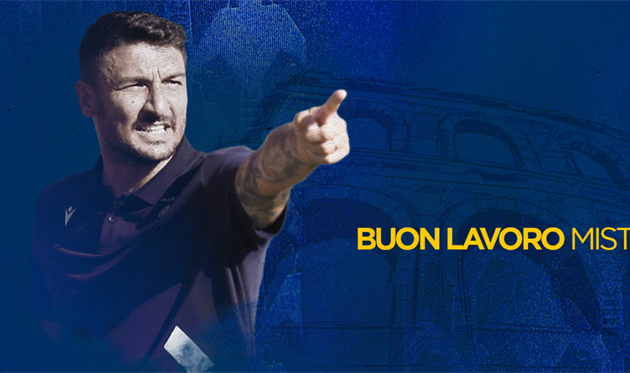 Сальваторе Боккетті, офіційний сайт Верони