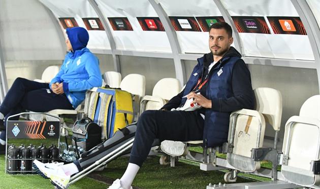 Георгій Бущан, офіційний сайт Динамо