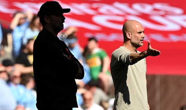 ЮРГЕН КЛОПП ТА ХОСЕП ГВАРДІОЛА, GETTY IMAGES