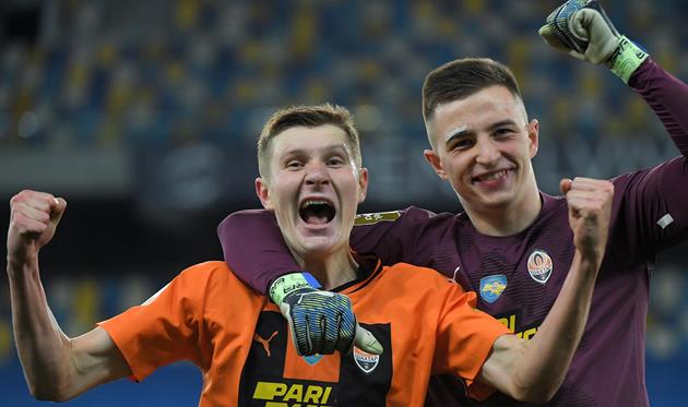 Чи гравці Шахтаря будуть такими щасливими після сьогоднішньої гри? / ФК ШАХТЕР