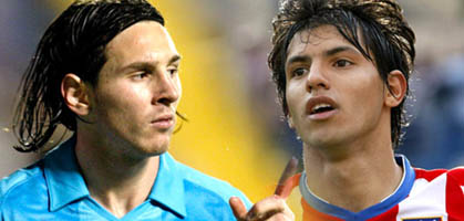 Кто круче: Месси или Агуэро?