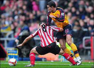 Борьба Мальбранка и Ван Перси как зеркало матча, ВВС 