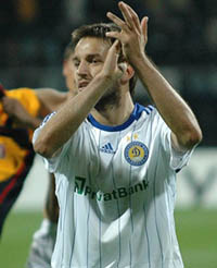 Милош Нинкович, фото Ильи Хохлова, Football.ua