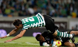 Спортинг пролетел, как Поштига над Нуно, фото AP