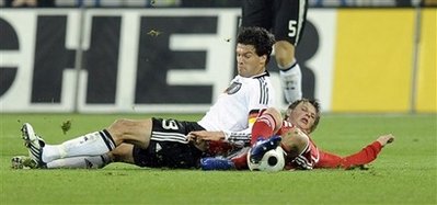 Аршавин против Баллака, фото АР