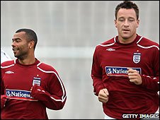 Коул и Терри вне игры, фото bbc.co.uk