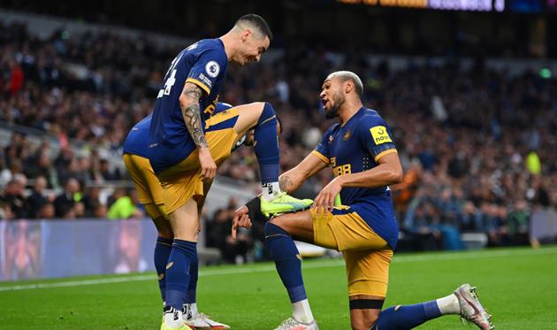 Радість гравців Ньюкасла, Getty Images