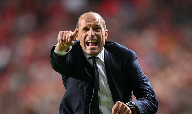 Массіміліано Аллегрі у матчі з Бенфікою, Getty Images
