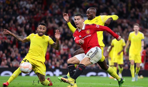 Роналду забиває Шерифу, Getty Images