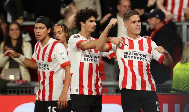 Радість гравців ПСВ, Getty Images