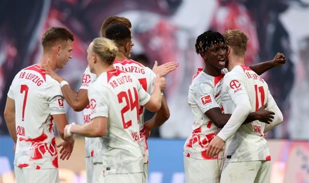 Радість гравців Лейпцига, Getty Images