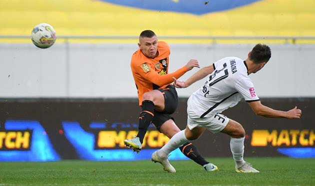 Зубков у матчі проти Олександрії, ФК ШАХТАР