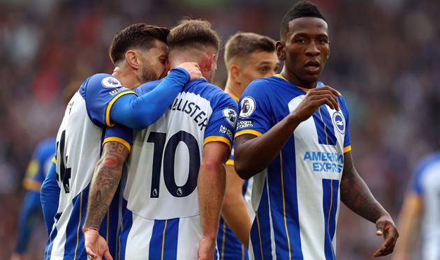 Радість гравців Брайтона, Getty Images