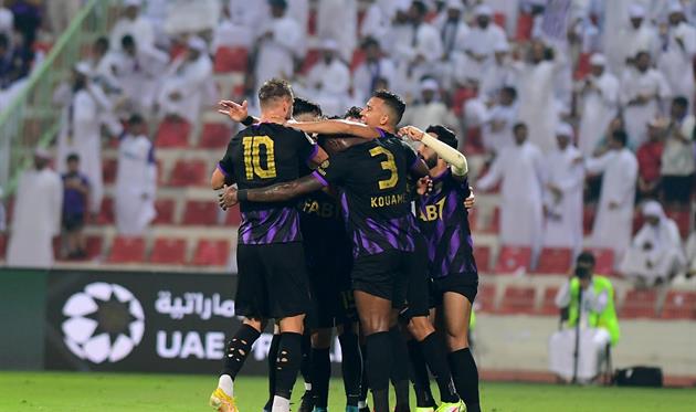 Радість гравців Аль-Айна, клубний Твіттер