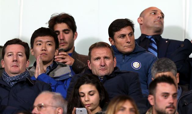 Хав'єр Дзанетті на ВІП-ложі Інтера у Флоренції, Getty Images