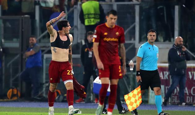 Емоції Дзаньоло після голу, Getty Images