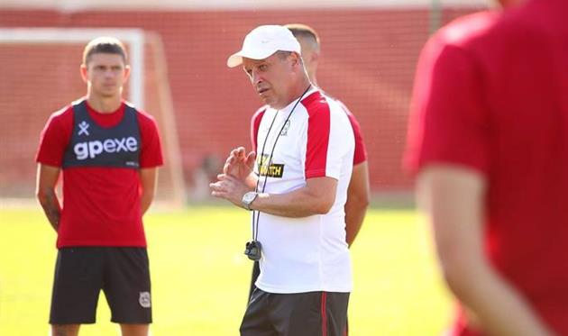 Юрій Вернидуб з гравцями, Кривбас