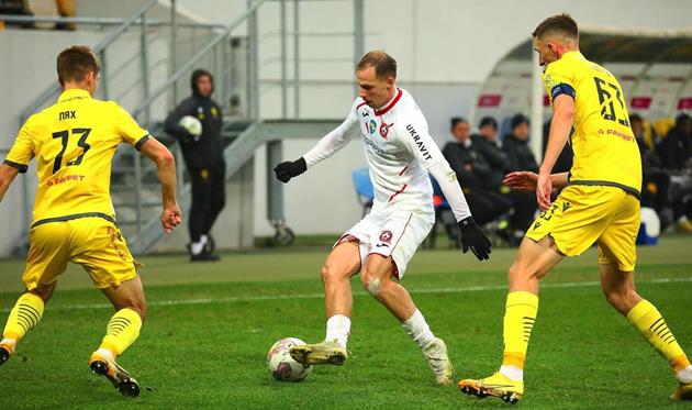 Кривбас не зміг уникнути поразки, незважаючи на видалення в Руху