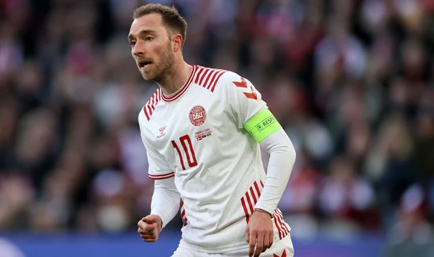 Крістіан Еріксен, getty images