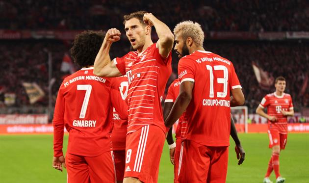 Радощі гравців Баварії, getty images