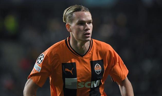 Михайло Мудрик, фото ФК Шахтар Донецьк