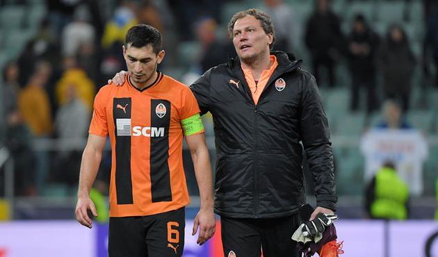 Тарас Степаненко та Андрій Пятов (праворуч), фото ФК Шахтар Донецьк