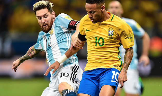 Ліонель Мессі і Неймар, Getty Images
