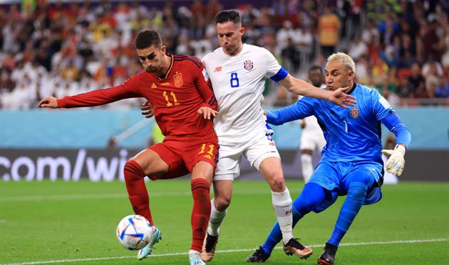 Іспанія — Коста-Ріка, getty images