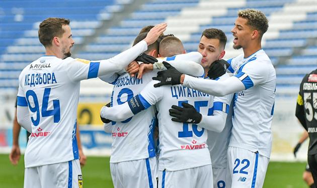 Радість гравців Динамо, фото ФК Динамо Київ