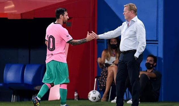 Ліонель Мессі та Рональд Куман (праворуч), Getty Images