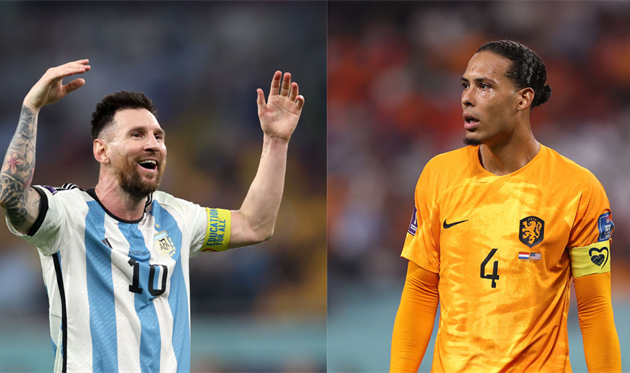 Мессі та Ван Дейк, Getty Images