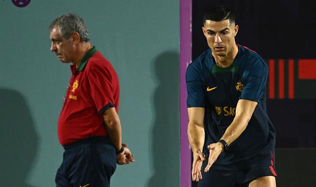 Сантуш та Роналду, Getty Images