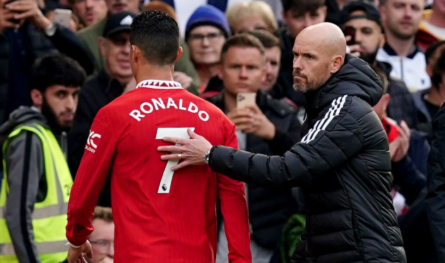 Кріштіану Роналду і Ерік тен Гаг, Getty Images