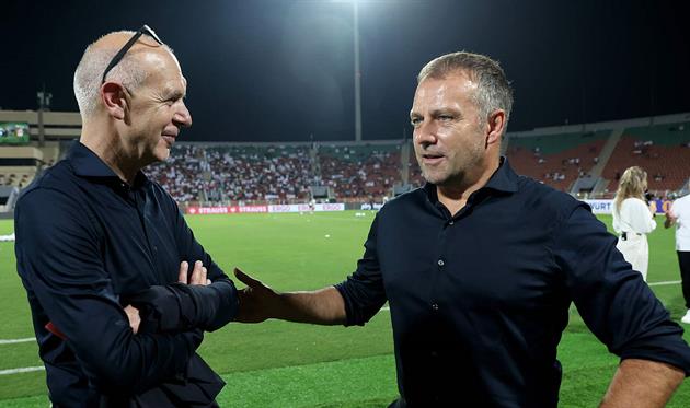 Гансі Флік (праворуч), DFB.DE