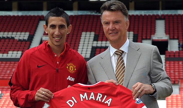 Анхель Ді Марія та Луї ван Гал, Getty Images