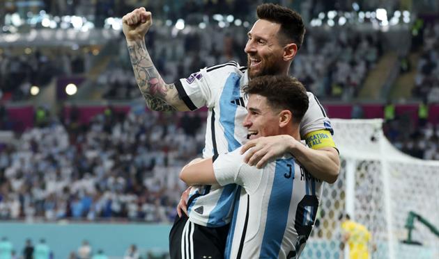 Мессі та Альварес, Getty Images