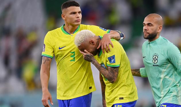 Тіагу Сільва, Неймар та Дані Алвес, Getty Images
