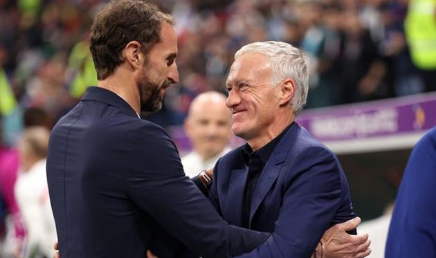 Гарет Саутгейт (ліворуч) та Дідьє Дешам, Getty Images