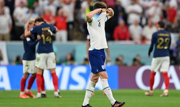 Розчарований Деклан Райс на фоні французів, Getty Images